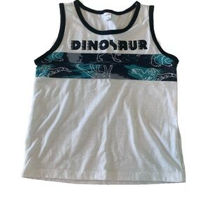 SHEIN Youth Boys White and Blue Tank Tops Casual Collection